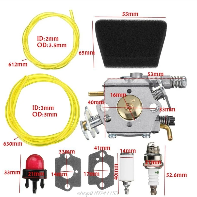 Карбюратор Carb Kit 545081885 для POLAN 1950 2050 2150 2375 Walbro WT 891 662 бензопила D02 20 Прямая поставка |