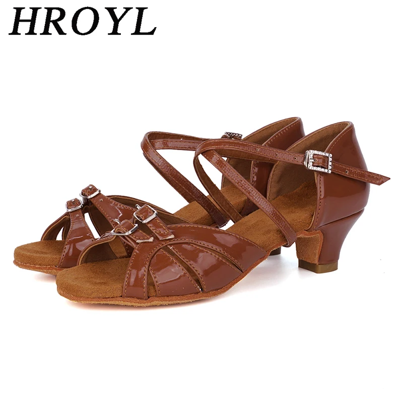 Новая детская бальная танцевальная обувь для малышей Для детей девочек