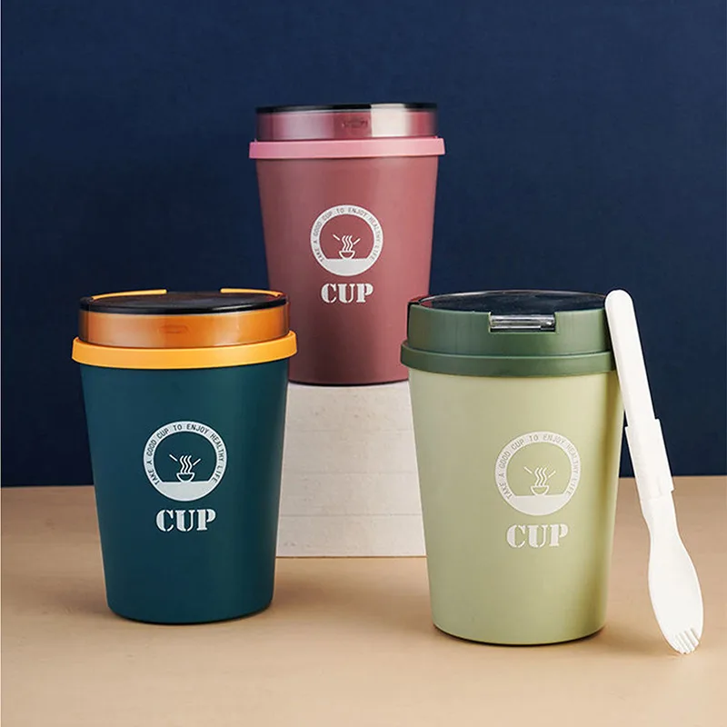 Детский портативный пластиковый Ланч-бокс для микроволновой печи 500 мл | Дом и сад