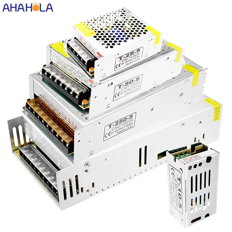 Источник питания 220 В переменного тока в 5 постоянного для светодиодной ленты