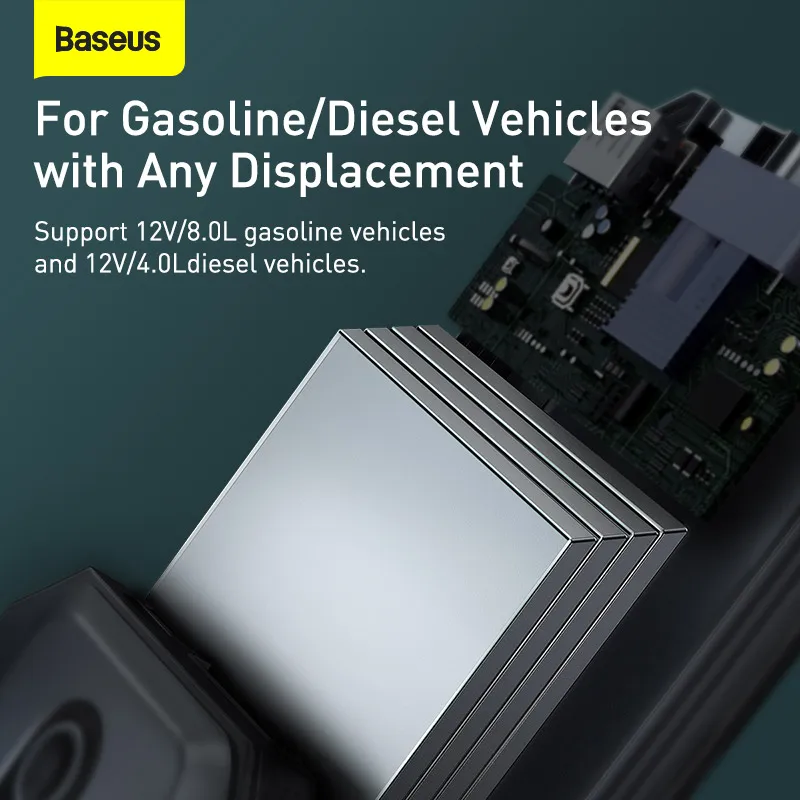 Пусковое устройство Baseus для автомобиля 20000 мАч а внешний аккумулятор портативный