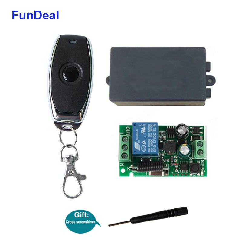 433 МГц Универсальный беспроводной светодиодный светильник с дистанционным