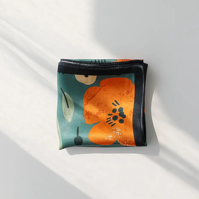 Роскошный брендовый 100% шелковый шарф модные пляжные палантины женский платок