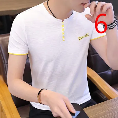 

Tight white blouse thin section letter embroidery half sleeve tide n