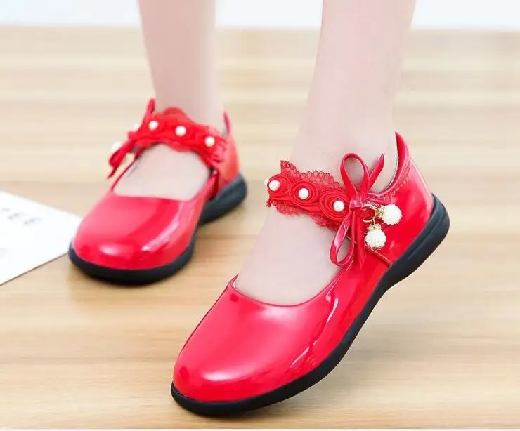 Kids shoes spring girls leather princess tassel Flats children cute sneakers for toddler trainers size | Детская одежда и обувь