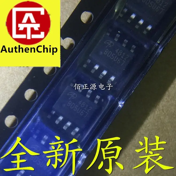 

10 шт., 100% оригинальные новые в наличии AO4812 4812 SMD SOP-8 MOS FET