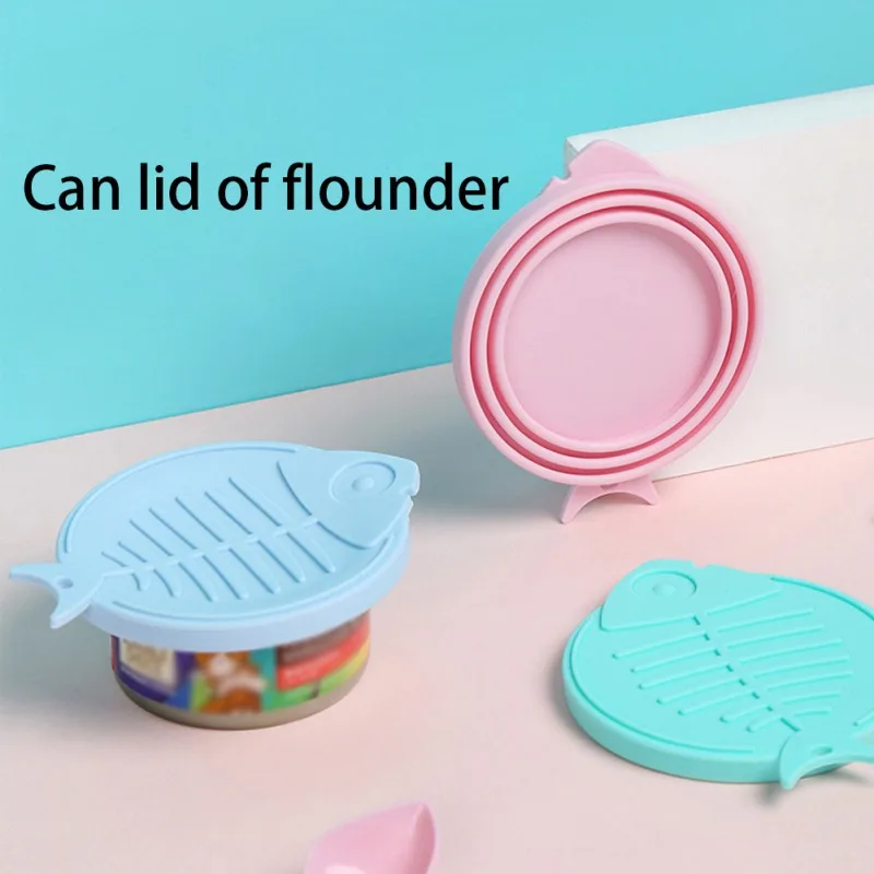 

Silicone Pet Food Can Lids Universal Can Lid Covers Dog And Cat Food One Can Cap Fit Most Standard Size Canned Dog Cat Food