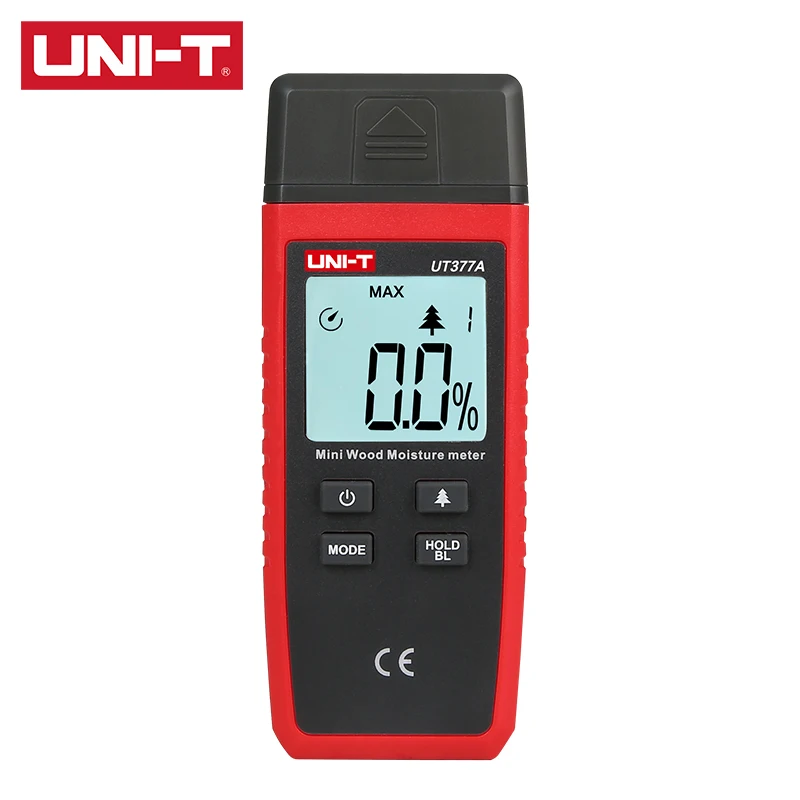 

UNI-T Wood Moisture Meter UT377A 4 Types of Wood Categories (28 tree species reference) LCD Backlight