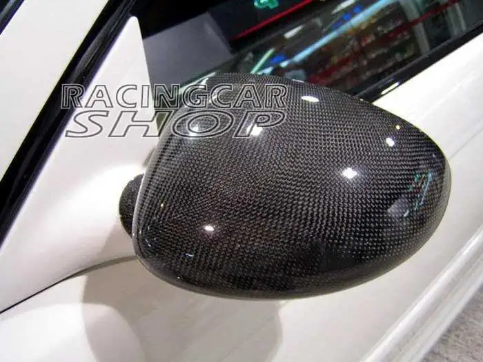 Настоящая Крышка для зеркала из углеродного волокна обшивка 1 пара BMW E46 M3 2000