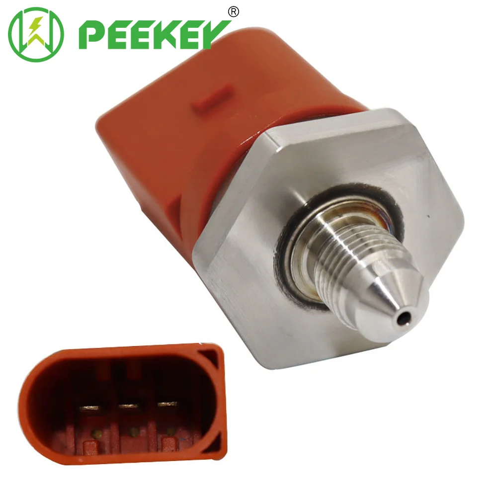 

PEEKEY Fuel Rail Fuel Pressure Sensor OEM 0261545050 0261545051 06J906051D For Audi A3 A4 A5 Seat V W J-etta