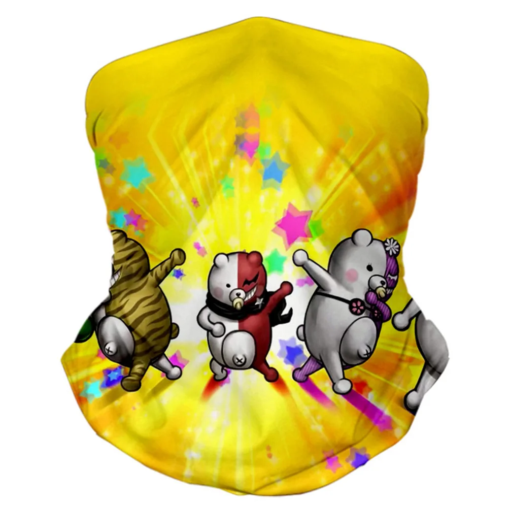 Аниме Обложка для лица Балаклава Шарф Шея виганронпа Женская наружная