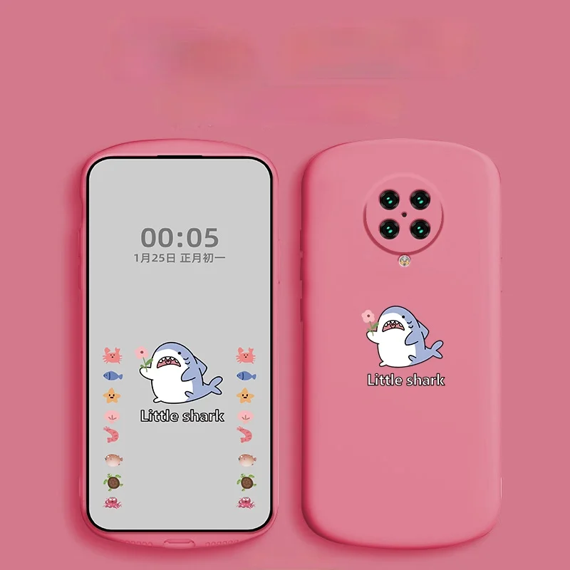 

CX Redmi K30s Phone Case Oval Liquid Silicone Arc Lens All-Inclusive Drop-Resistant Phone Case Free Shipping