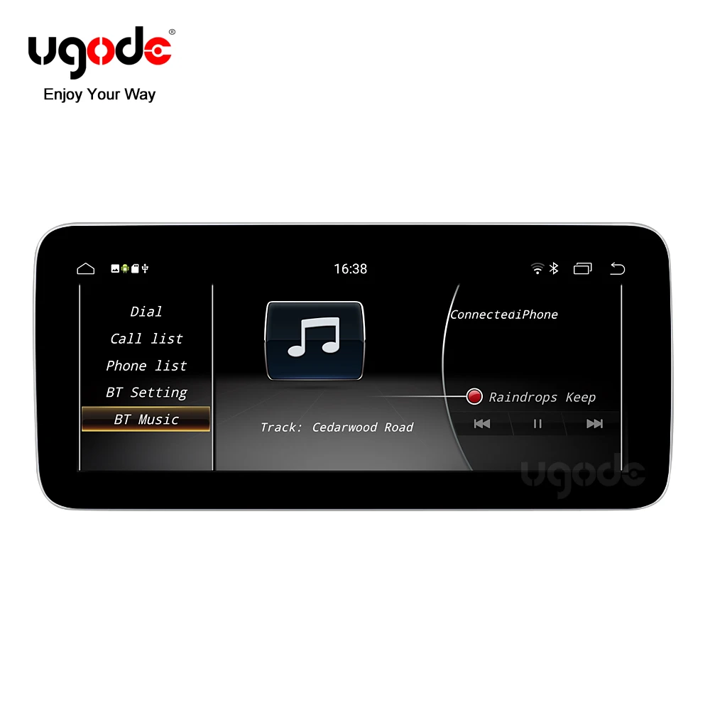 Ugode 2016 18 W176 X156 Android 9 0 экран автомобильный gps навигационная мультимедийная система