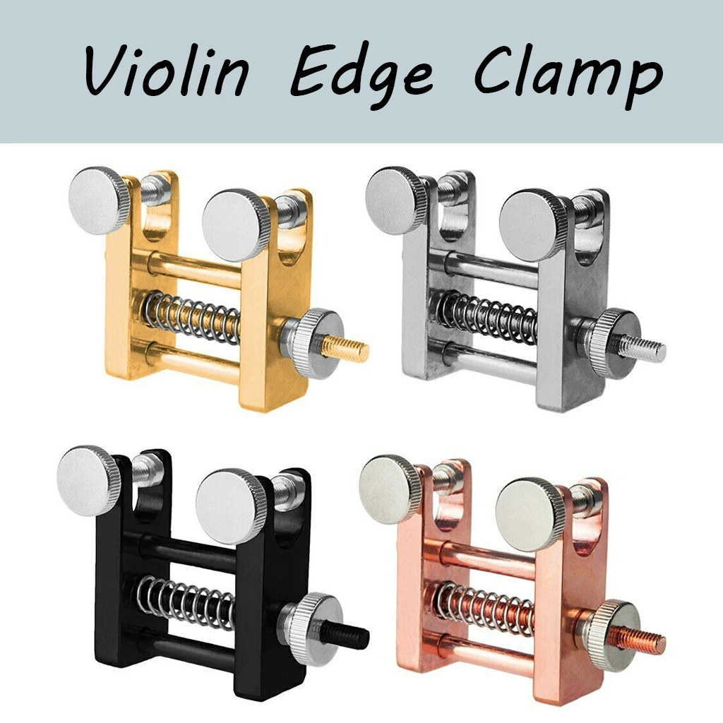 

Viola Violin Edge Clamp Stainless Steel Luthier Tool Repairing Cracks