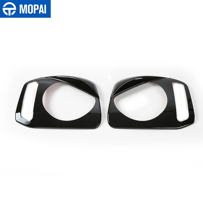 MOPAI колпаки лампы для Suzuki jimny ABS черный Автомобильный передний светильник крышка