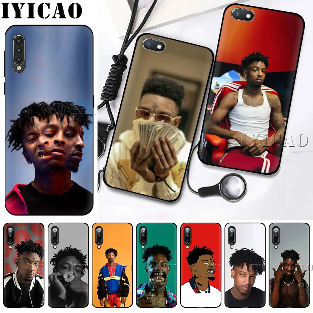 IYICAO 21 Savage поп Мягкий силиконовый чехол для Redmi 4A 4X5 5A 5 6 6plus 6A 7 S2 Примечание Чехол |