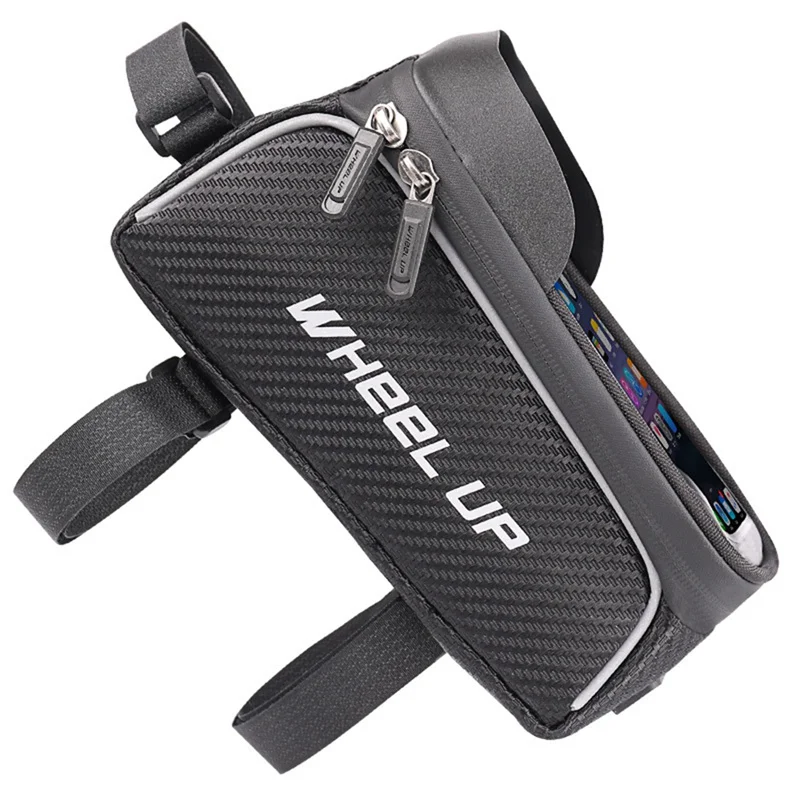 

Bicycle Frame Handlebar Bags with Waterproof Touch Screen Phone Case Bicycle Front Bag