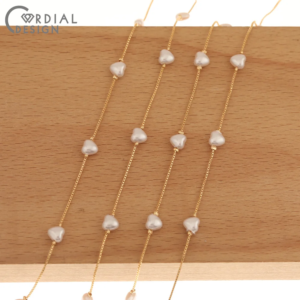 

Cordial Design Chains For Necklace/Hand Made/Jewelry Accessories/Genuine Gold Plating/Jewelry Findings & Components/DIY Chains