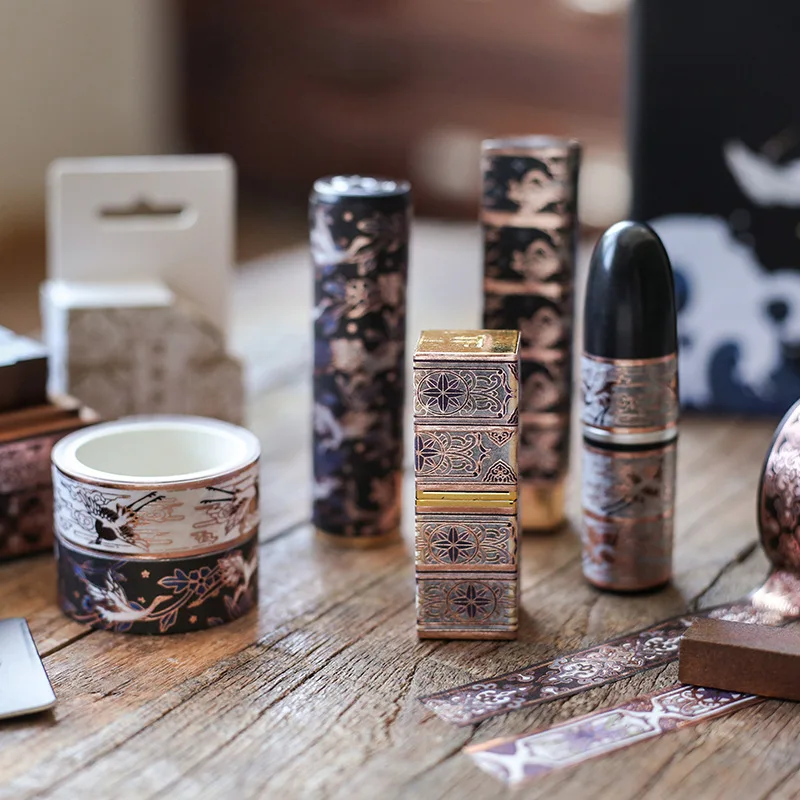 1 шт. креативная бумажная лента Washi клейкая для рисования поэзии китайская