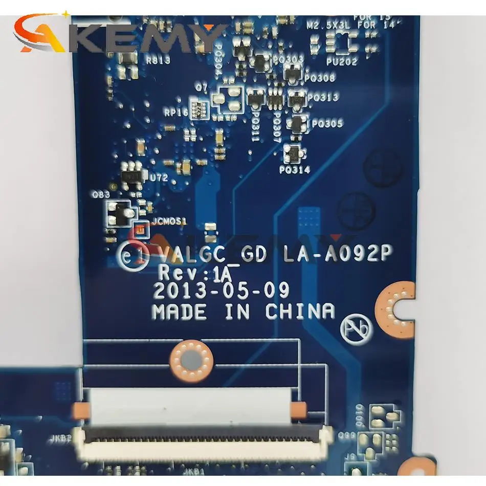 

LA-A092P For Lenovo G505s Laptop Motherboard VALGC GD LA-A092P with socket 90003237 90003235 DDR3 100% Fully Tested