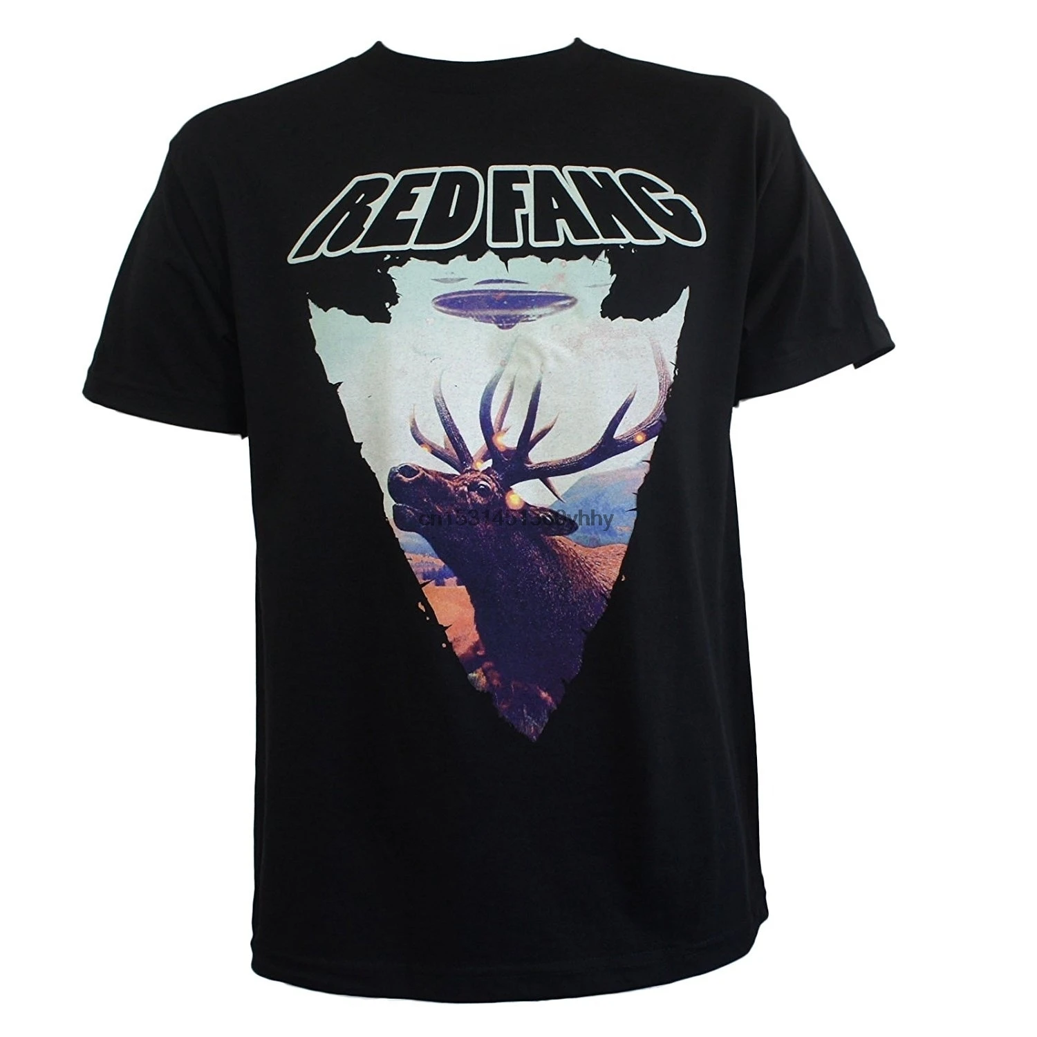 Футболка с логотипом RED FANG летняя хлопковая Повседневная футболка наконечником