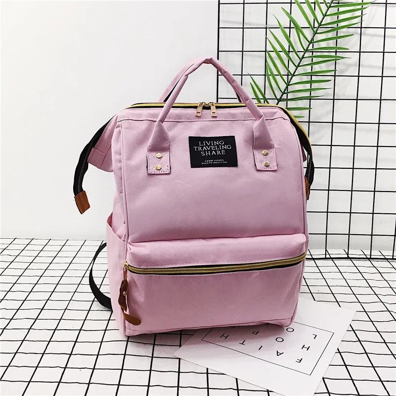 Mon сумка для подгузников 2020 Новая модная мам большой холщовый рюкзак путешествий