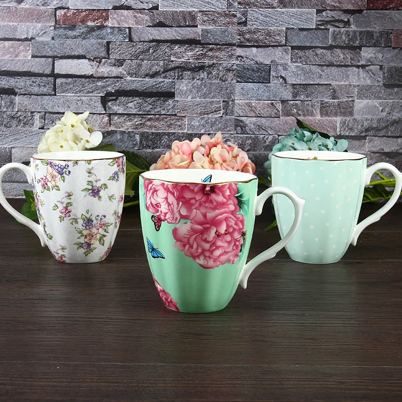 Фарфоровая кофейная кружка популярный дизайн Альбера тонкие кости Китай | Дом и