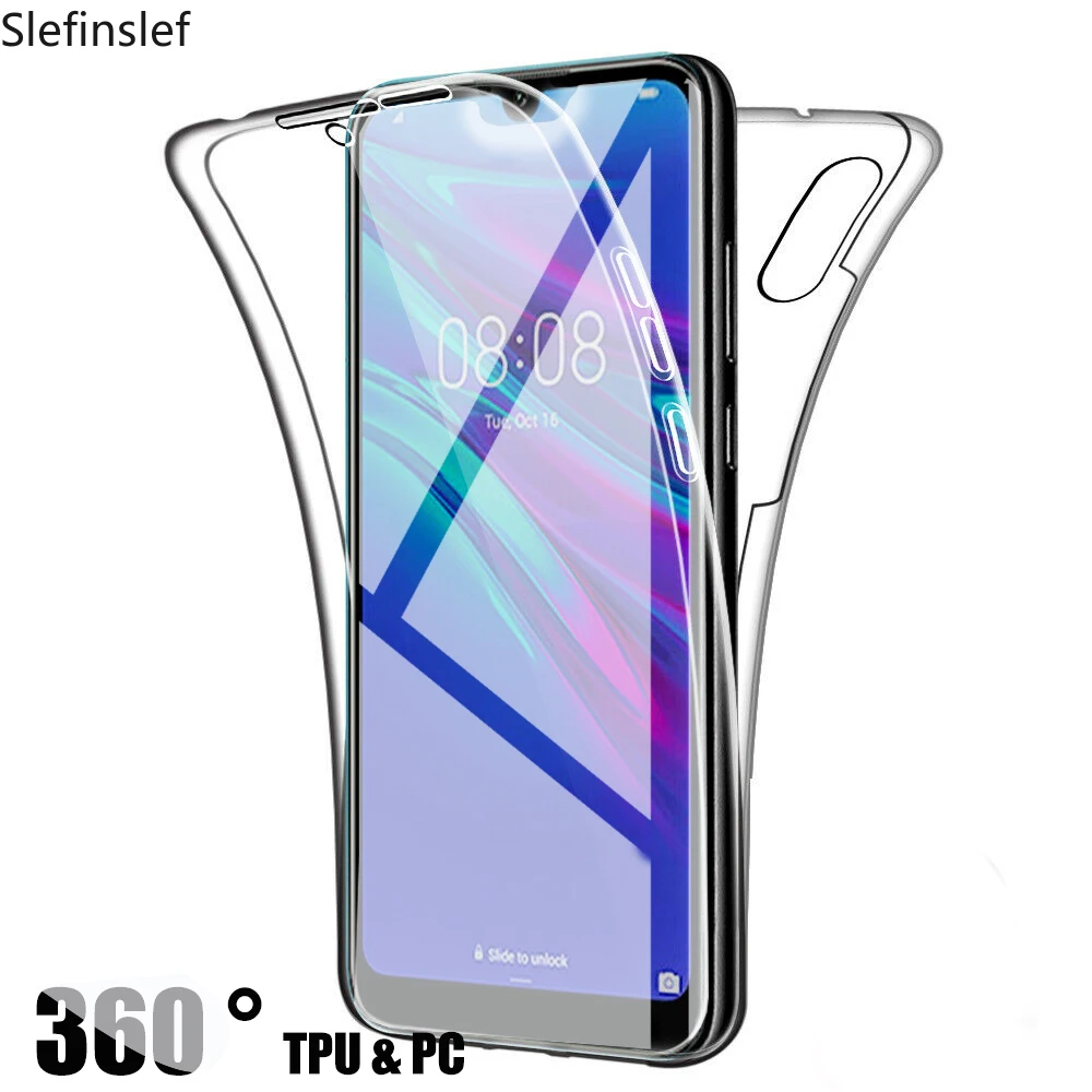 Полноразмерный 360 силиконовый чехол для Xiaomi Redmi 8 8A Note 7 6 Pro MI 9t противоударный 7A 4x