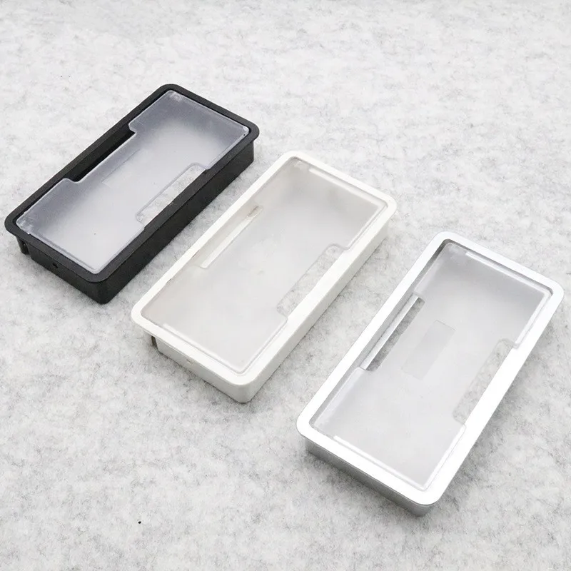 ABS крышка для проволочного отверстия стола прозрачная розетка держатель резьбы