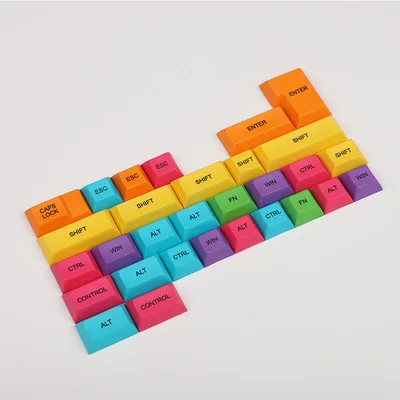 29 ключей/уп сублимационный pbt DSA профиль клавишный колпачок механическая