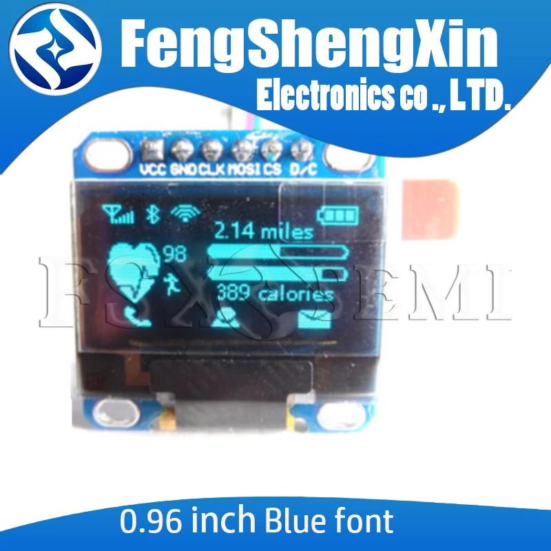 0 96 дюйма 128*64 oled IIC последовательный белый OLED-дисплей модуль 128X64 I2C SSD1306 12864 плата с