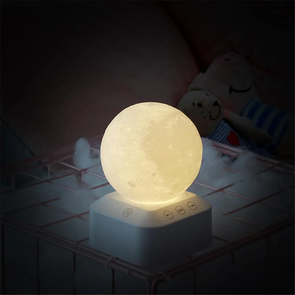 Прямая поставка перезаряжаемый светодиодный ночник лампа в виде Луны с 3D