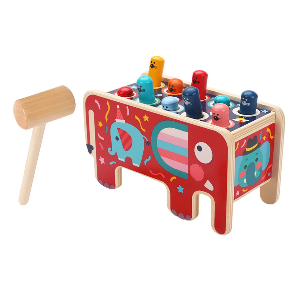 

1 Set Wooden Whack-a-mole Playthings Children Educational Toys Puzzle Toys