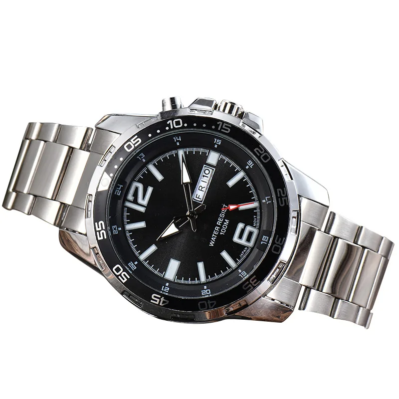 

Hengbolong wine barrel watch transparent inlaid diamond Ghost Head personality fashion watch men's Watch