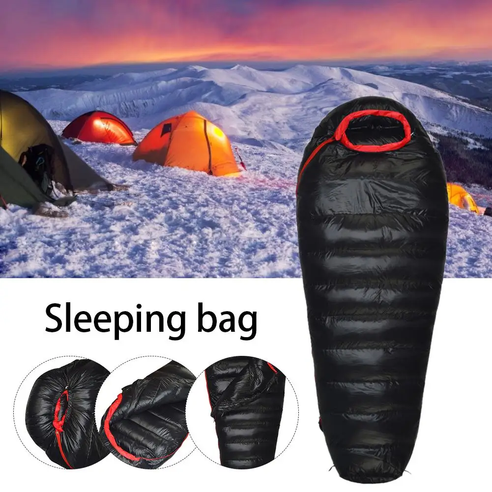 

0-15 - 30 Degree F Sleeping Bag Ultralight Backpack Mummy Down Sleeping Bag for Hiking Camping
