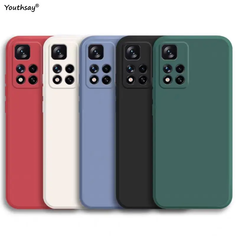 for redmi note 11 pro case for xiaomi redmi note 11s 11 pro redmi 10 cover funda soft liquid silicone phone bumper for redmi 10 free global shipping