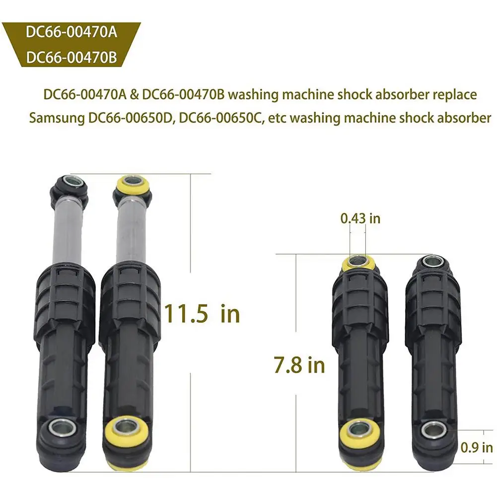 

DC66-00470A Washer Shock Damper OEM Part Compatible For Samsung Home Appliances Accessorie