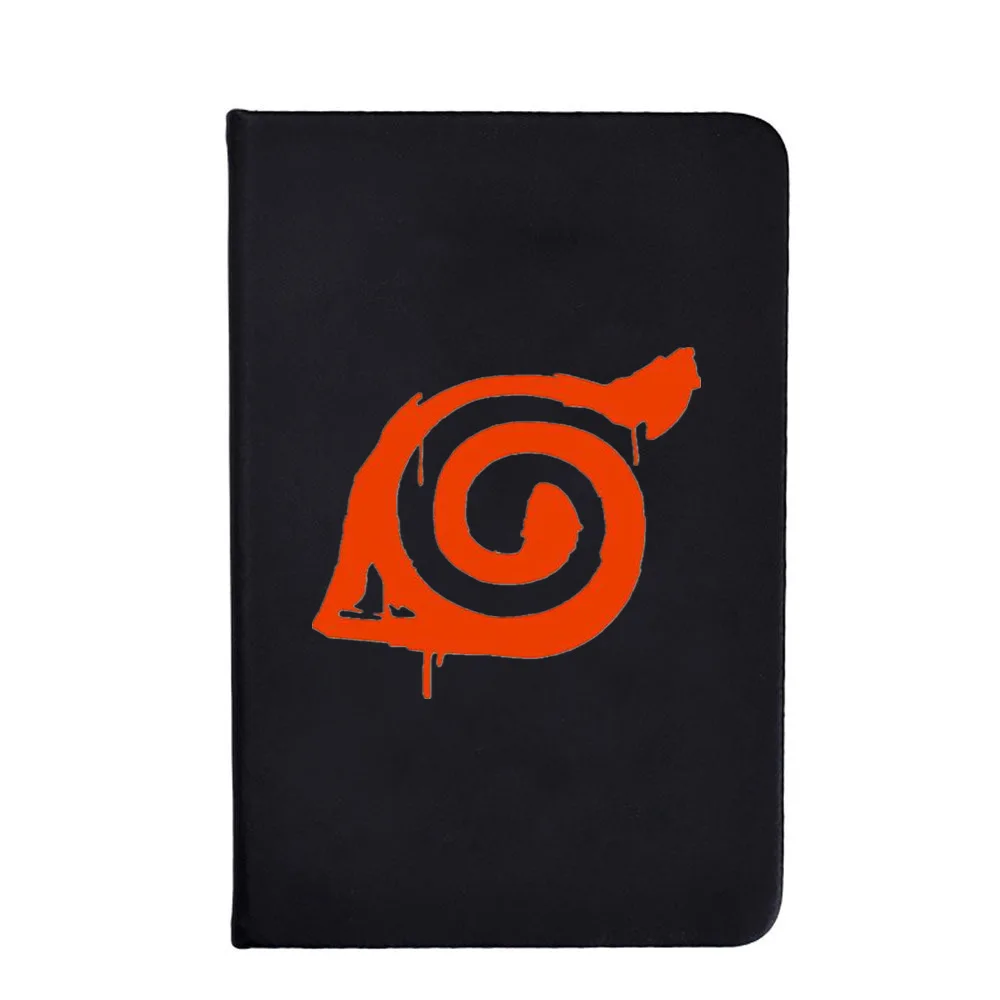 Новый Блокнот Naruto блокнот с анимацией дневник черный матовый для письма офисные