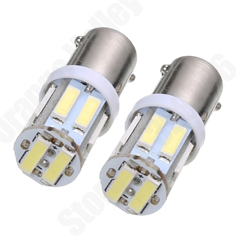 10 шт. Лучшая цена BA9S T11 H6W светодиодов 7020 SMD автомобильные внутренние светильники