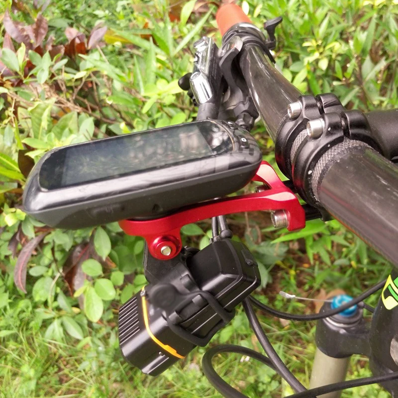 Кронштейн для велосипедного фонарика кронштейн с зажимом секундомера