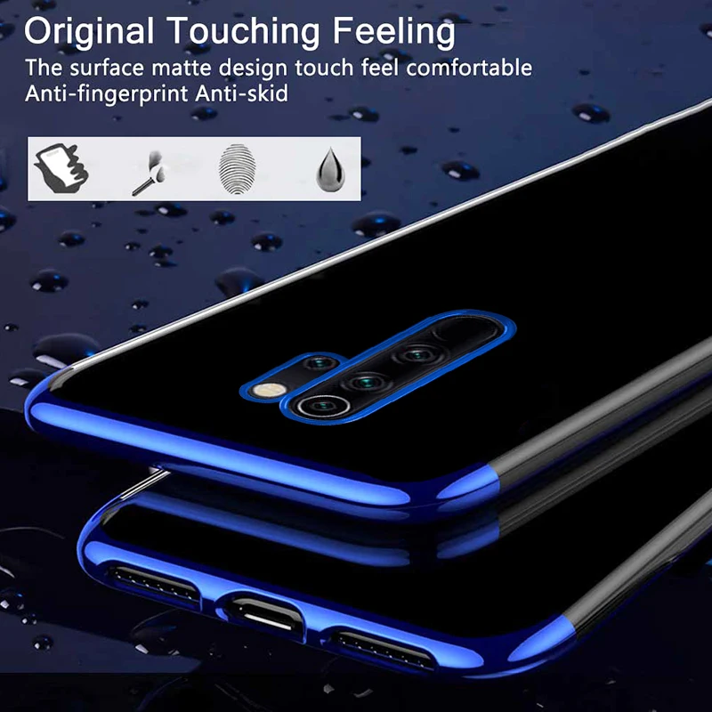 Чехол Raugee для Xiaomi Redmi Note 8 Pro чехол противоударный Бампер Ультра тонкий прозрачный PC задний Чехол из термополиуретана и силикона чехол для Redmi Note 8