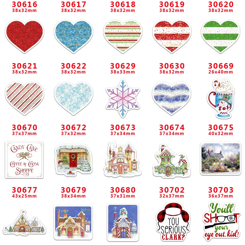 2020 Новое поступление Бесплатная Доставка 30 шт./упак. печатных плоский полимер