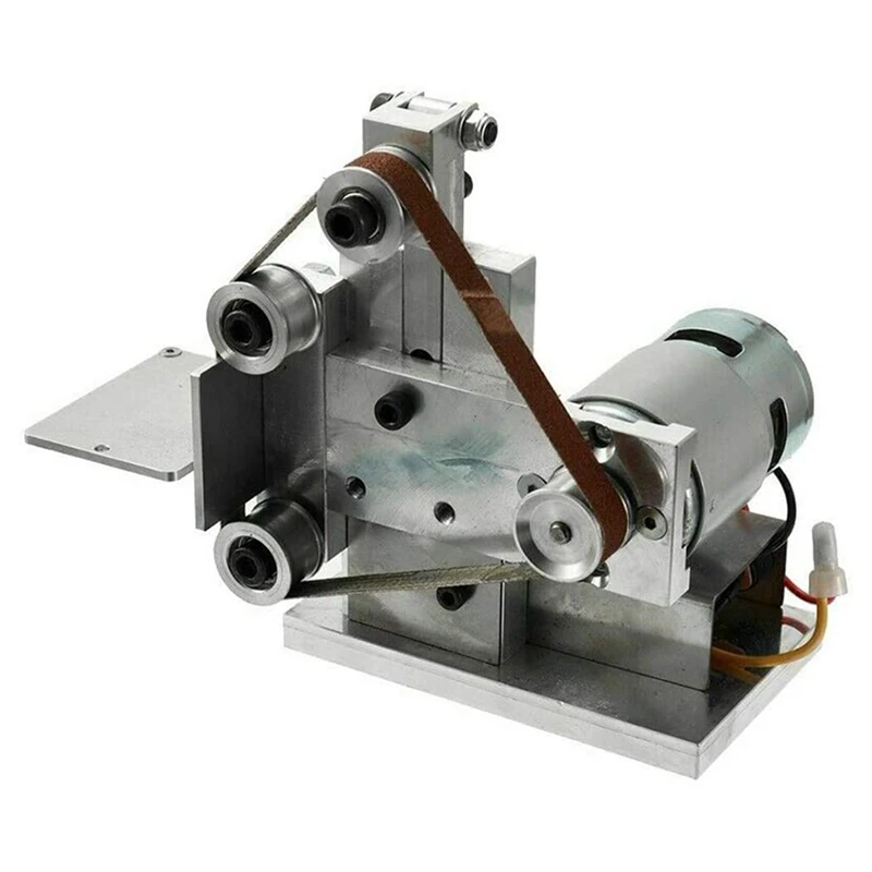 

Mini Grinder Electric Belt Sander Polishing DIY Abrasive Machine Multifunctional Tools with Sanding Belts & Wrenches