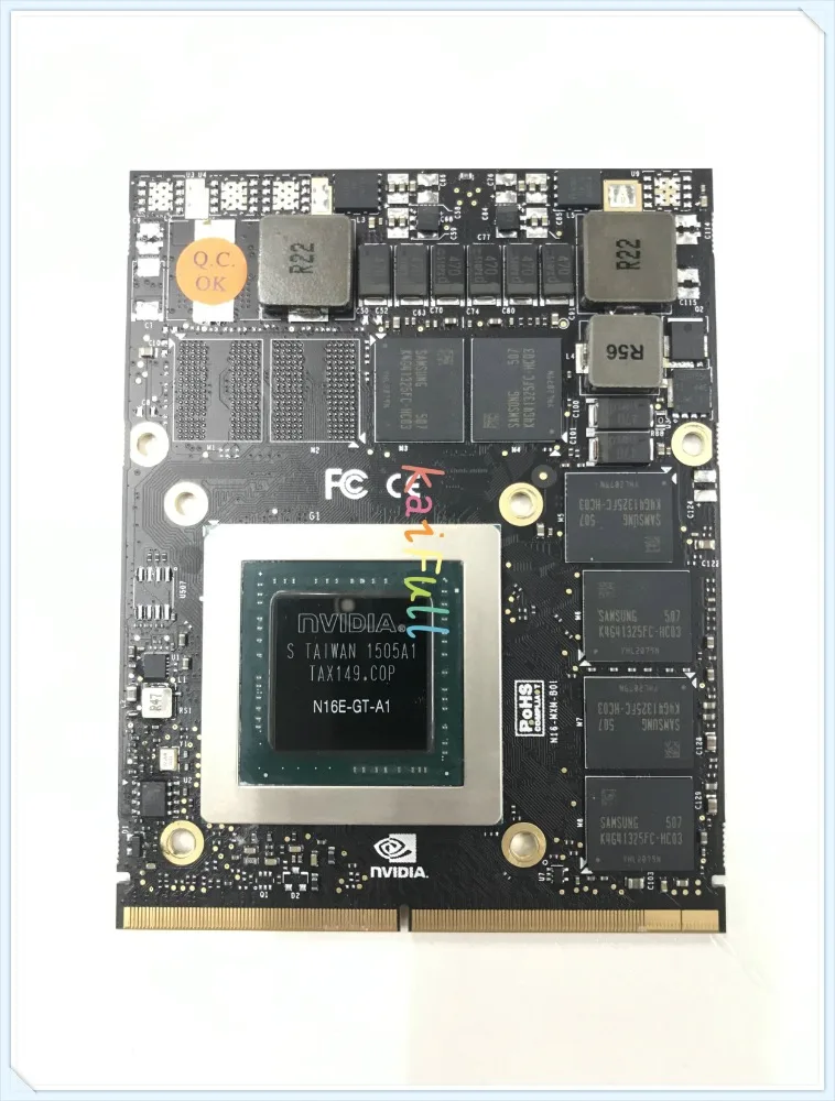 Оригинальная видеокарта 970M GTX970M N16E GT A1 6 ГБ для Clevo P375SM P170EM P150EM P157SM P151SM P150SM P170SM