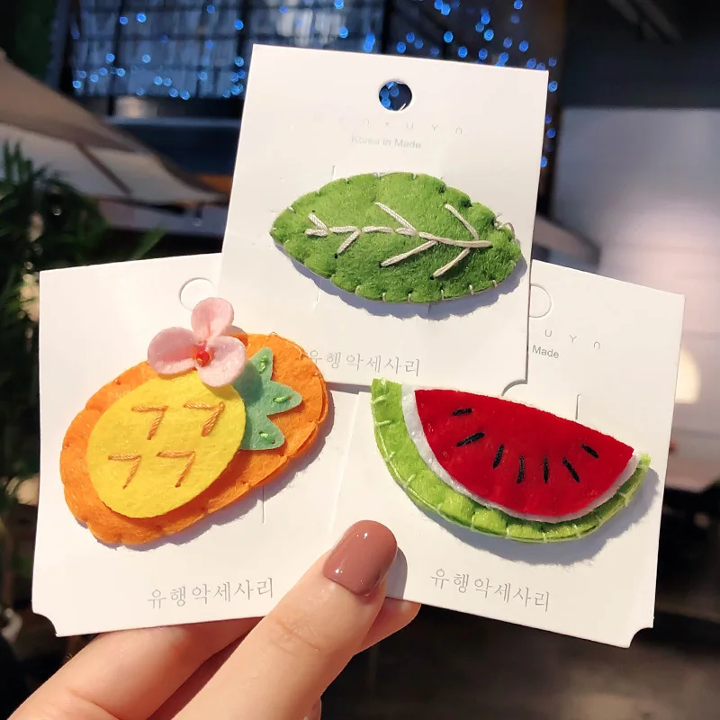 Милые детские заколки для волос BB маленьких девочек Детские аксессуары животные