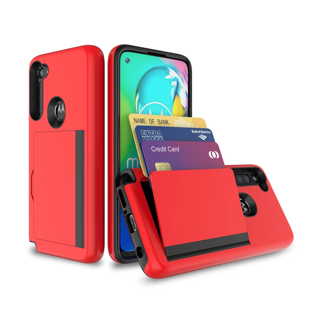 Чехол-книжка для Motorola G8 Power G9 Play One 5G Ace E 2020 с отделениями карт деловой чехол Moto G Stylus