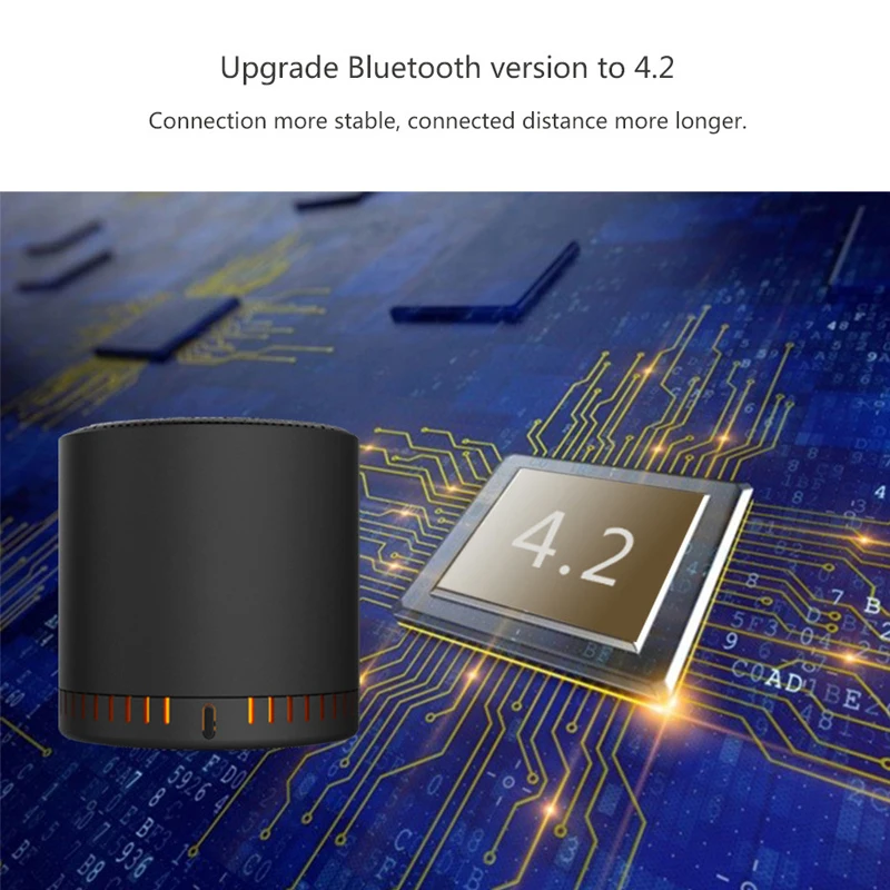 Мини Колонка Беспроводная с поддержкой Bluetooth и USB|Портативные колонки| |