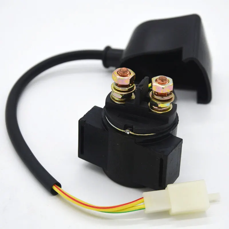 

Mayitr Relay for GY6 50cc 70cc 90cc 110cc 125cc 150cc Starter Relay Solenoid For Chinese Scooter ATV Karts