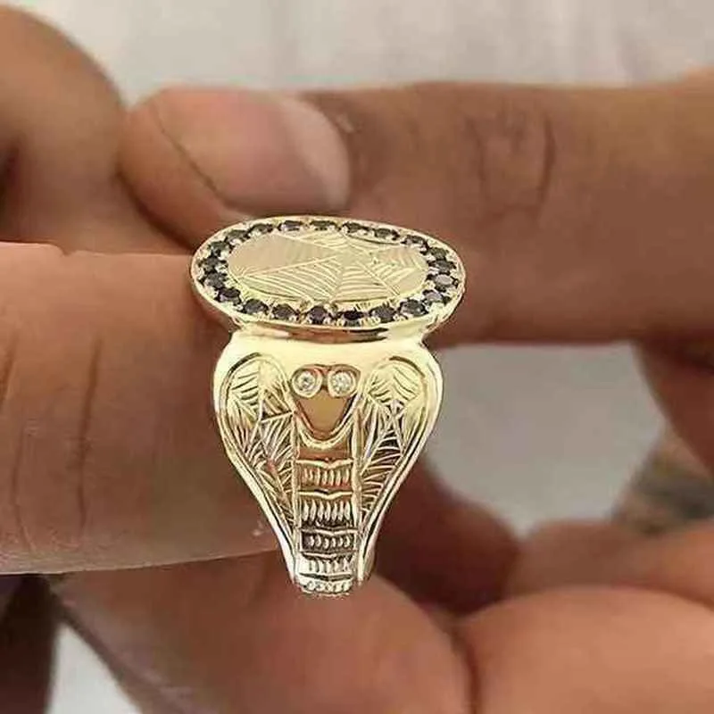 

Punkboy Hot Sale Irregular Gold Graphic Men Fashion Snake Finger Ring Rings for Men Wedding AccessoriesJewelry Gothic Male Ring