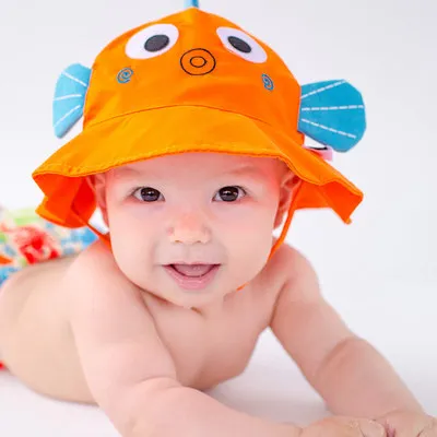 

2020 Summer Cute Baby/Toddler Girls Boys Reusable Sun Hat & Swim Diaper Set 2-Piece Swimsuit Set With UPF 50+ Sun Protection Hot